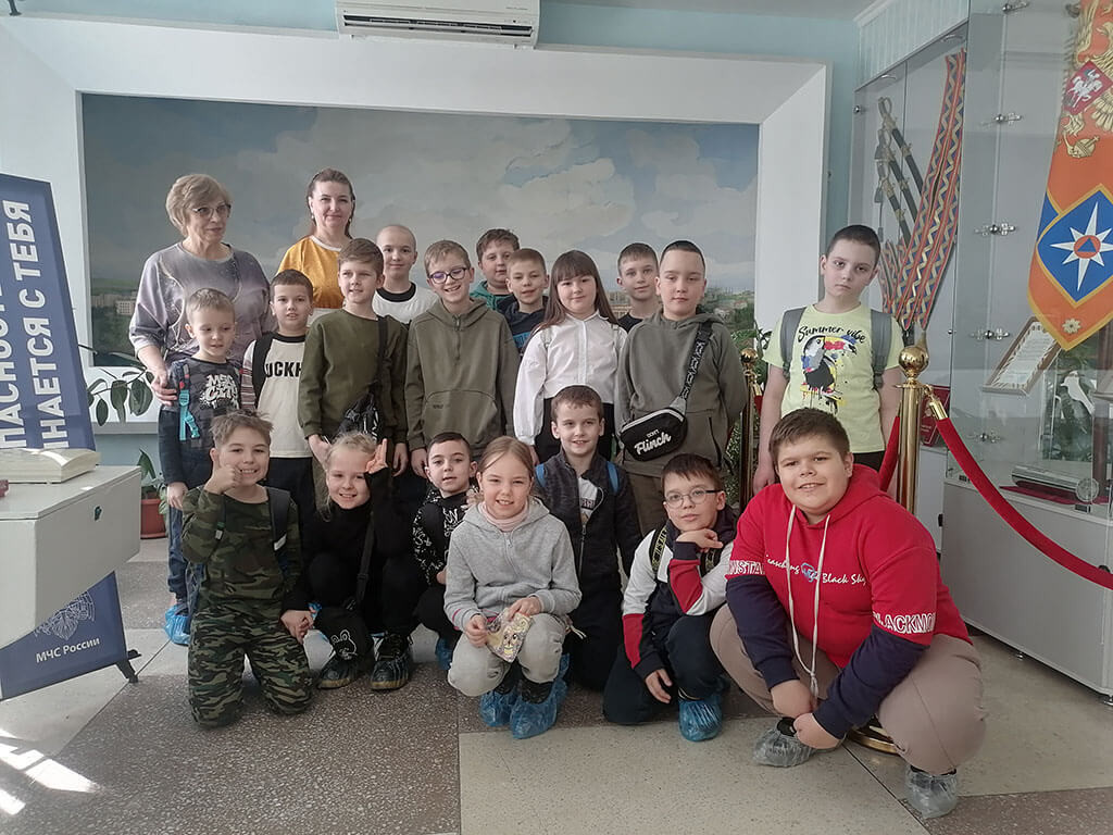 «English club» снова побывал в музее МЧС: эмоции на пределе!